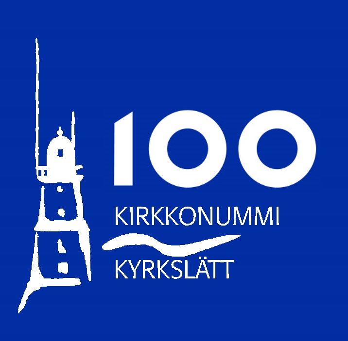 Finland 100 Kyrkslätt -logo