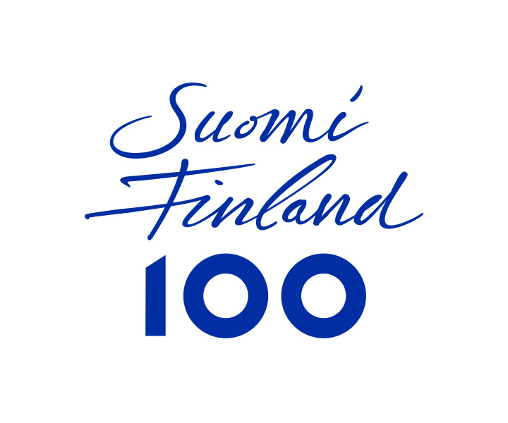 Finland 100 logo